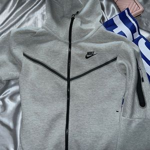 Mens Grey Nike Tech